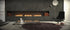Ecosmart Fire Flex 104SS.BXL Single Sided Fireplace Insert - Black Finish / Black Burner - ESF.FX.104SS.BXL.B