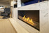Ecosmart Fire Flex 140SS.BXR Single Sided Fireplace Insert - Black Finish / Stainless Steel Burner - ESF.FX.140SS.BXR