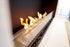 Ecosmart Fire Flex 158SS Single Sided Fireplace Insert - Black Finish / Stainless Steel Burner - ESF.FX.158SS