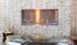 Ecosmart Fire Flex 50SS Single Sided Fireplace Insert - Black Finish / Stainless Steel Burner - ESF.FX.50SS