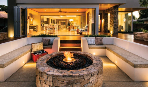 Ecosmart Fire AB8 Ethanol Burner - Stainless Steel Finish - ESF.B.AB8.WTT