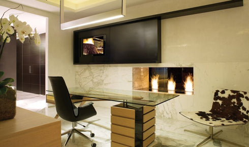 Ecosmart Fire BK5 Ethanol Burner - Stainless Steel Finish - ESF.1.B.BK5