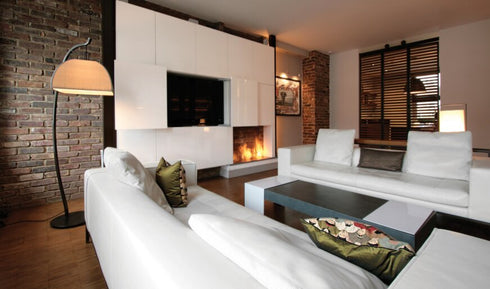 Ecosmart Fire BK5 Ethanol Burner - Stainless Steel Finish - ESF.1.B.BK5