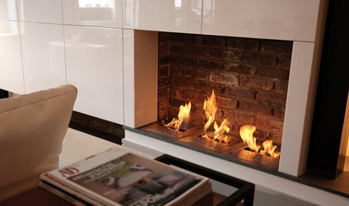 Ecosmart Fire BK5 Ethanol Burner - Stainless Steel Finish - ESF.1.B.BK5