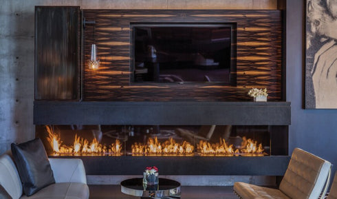Ecosmart Fire XL900 Ethanol Burner - Stainless Steel Finish - ESF.B.XL9.WTT