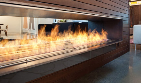 Ecosmart Fire XL900 Ethanol Burner - Stainless Steel Finish - ESF.B.XL9.WTT