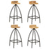 Rustika Rowe - Bar Set 5 Pieces Solid Mango Wood