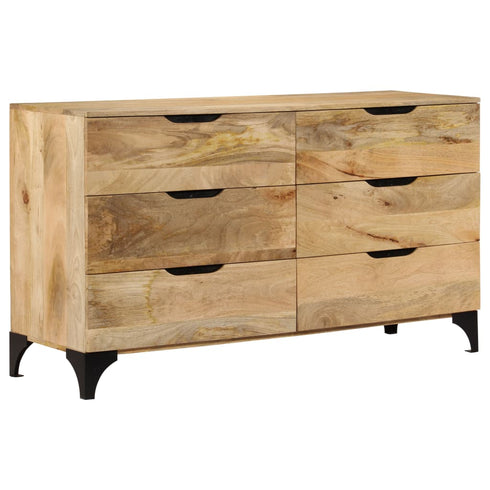 Rustika Rowe - Drawer Cabinet Solid Mango Wood 140x45x80 cm