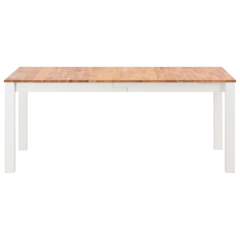 Maison Madeleine - 7 Piece Dining Set Solid Oak Wood