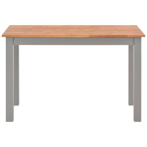 Maison Madeleine - 5 Piece Dining Set Solid Oak Wood
