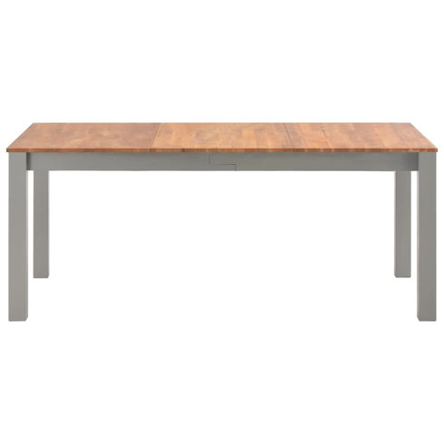 Maison Madeleine - 7 Piece Dining Set Solid Oak Wood