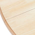 Maison Madeleine - 5 Piece Dining Set Solid Rubber Wood White and Brown