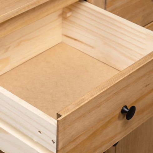 Rustika Rowe - Sideboard 135x40x80 cm Solid Pinewood Panama Range