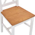 Maison Madeleine - 9 Piece Dining Set Pinewood White and Brown