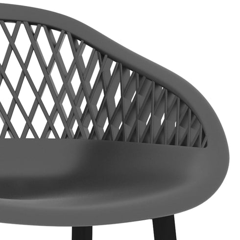 Swen Studio - 5 Piece Bar Set Black and Grey