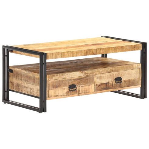 Rustika Rowe - Coffee Table 100x55x45 cm Rough Mango Wood