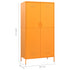 Lady Jillian - Wardrobe Mustard Yellow 90x50x180 cm Steel