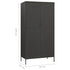 Lady Jillian - Wardrobe Anthracite 90x50x180 cm Steel