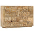 Rustika Rowe - Alphabet Cabinet with 6 Drawers 120x35x79 cm Solid Mango Wood