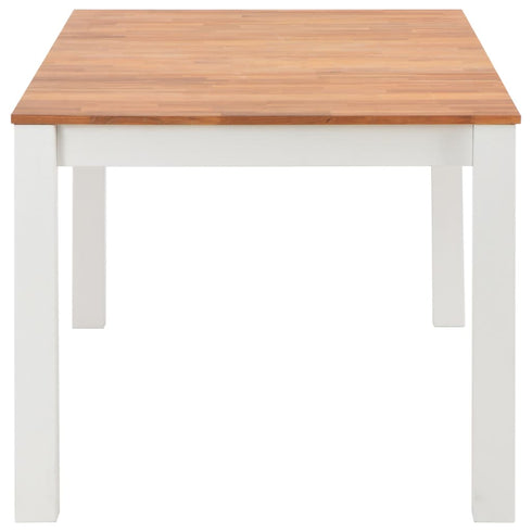Maison Madeleine - 7 Piece Dining Set Solid Oak Wood