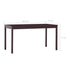 Maison Madeleine - 9 Piece Dining Set Pinewood Dark Brown