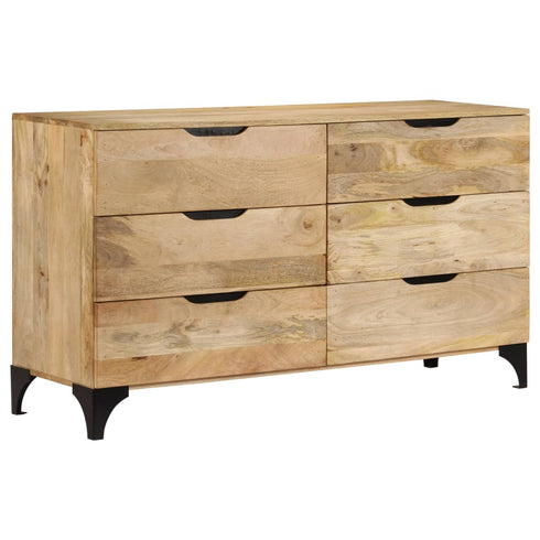 Rustika Rowe - Drawer Cabinet Solid Mango Wood 140x45x80 cm