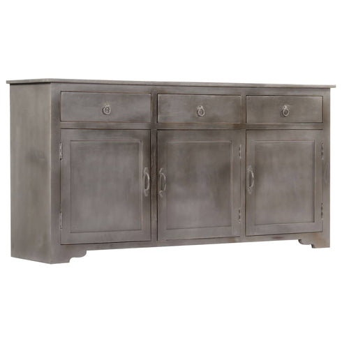 Rustika Rowe - Sideboard Grey 160x40x80 cm Solid Mango Wood