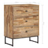 Rustika Rowe - Sideboard Set 3 Pieces Reclaimed Teak Wood