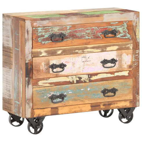Rustika Rowe - Sideboard 80x30x70 cm Solid Reclaimed Wood