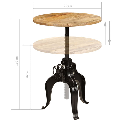 Rustika Rowe - Bar Set 5 Pieces Solid Mango Wood