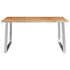 Rustika Rowe - 3 Piece Dining Set Solid Acacia Wood Brown