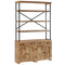 Rustika Rowe - Sideboard with Shelves Solid Mango Wood 120x35x200 cm