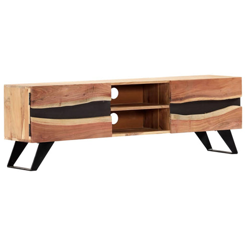 Swen Studio - TV Cabinet 140x30x45 cm Solid Acacia Wood