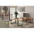 Rustika Rowe - Three Piece Living Room Furniture Set Solid Acacia Wood