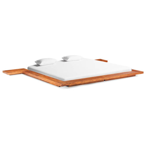 Aki Kagu - Japanese Futon Bed Frame Solid Acacia Wood 200x200 cm