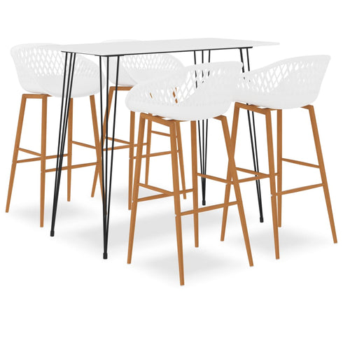 Swen Studio - 5 Piece Bar Set White