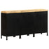 Rustika Rowe - Sideboard with 3 Drawers and 4 Doors Rough Mango Wood (2x323575+323576)