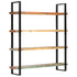 Rustika Rowe - 4-Tier Bookcase 160x40x180 cm Solid Reclaimed Wood