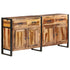Rustika Rowe - Sideboard 172x35x80 cm Solid Acacia Wood with Sheesham Finish