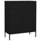 Lady Jillian - Storage Cabinet Black 80x35x101,5 cm Steel - Model 2