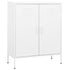 Lady Jillian - Storage Cabinet White 80x35x101,5 cm Steel - Model 3