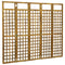 Rustika Rowe - 5Panel Room Divider/Trellis Solid Acacia Wood 200x170 cm