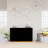 Rustika Rowe - Sideboard High Gloss Black 120x36x69 cm Chipboard