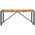 Rustika Rowe - Dining Table Solid Rough Mango Wood 180 cm