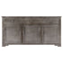 Rustika Rowe - Sideboard Grey 160x40x80 cm Solid Mango Wood