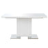 Swen Studio - Extendable Dining Table High Gloss White 180x90x76 cm MDF