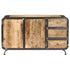 Rustika Rowe - Sideboard 140x40x80 cm Solid Mango Wood
