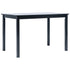 Maison Madeleine - 5 Piece Dining Set Solid Rubber Wood Black