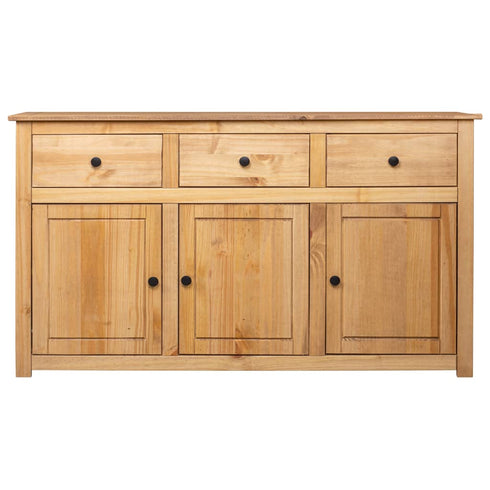 Rustika Rowe - Sideboard 135x40x80 cm Solid Pinewood Panama Range