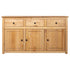 Rustika Rowe - Sideboard 135x40x80 cm Solid Pinewood Panama Range